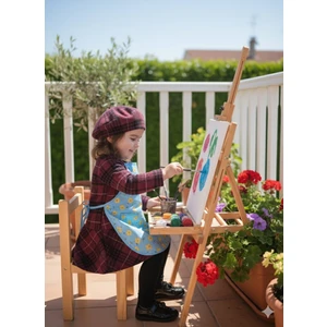 Şimo Butik Kız Çocuk Kısa Elbise Şapka Takım Oduncu Kışlık Dar Kalıp Esnek Değil Bordo