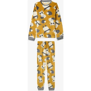 Hardal Erkek Çocuk Animals Pijama Takımı