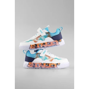 Bita Hafif Erkek Çocuk Mavi Sneaker