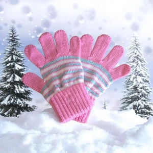 Eleven Markets Kız Çocuk Eldiven Pembe 4-8 Yaş