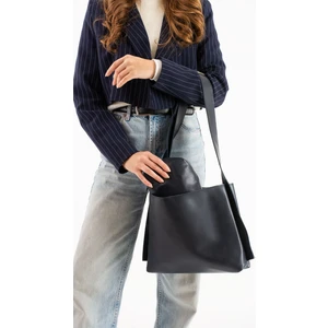 Nbi Bags Kadın Yavrulu Yumuşak Deri El ve Omuz Shopper Çanta Uzunluk Ayarlı Sap