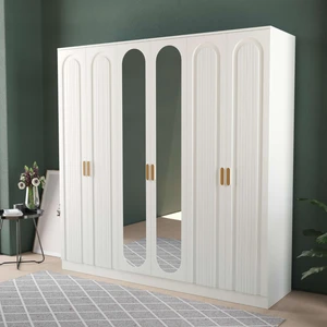 MİLA 6 KAPAKLI EKO GARDIROP - MDF KAPAK