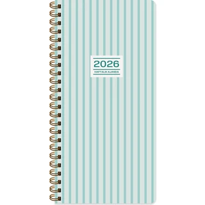 Keskin Color Keskin 2026-8*16 Haftalık Spiralli Cep Ajandası - Çizgi