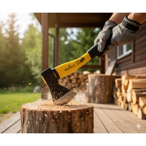 Fiber Saplı Balta Nacak Kamp Odun Kesme - Kırma Budama Kemik Kesme Bölme