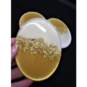 Karelim Home Bardak Altlığı 1adet 10 x 10 Epoksi Özel Tasarım