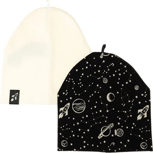 Little Plane Erkek Bebek 2li Örme Bere