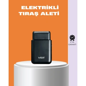 45 Dakika Çalışma Süreli Şarjlı Tıraş Makinesi | Abs Gövdeli