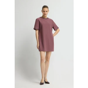 Adl  Işlemeli Mini Elbise A.murdum 12445944000