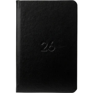 Ece Ajandası Ece-Tünel Siyah Düz Haftalık 9X14 2026