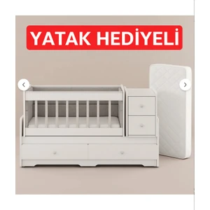 Banana Baby Moon Anneyanı Sallanır Çekmeceli Büyüyen Beşik