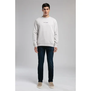 Lee Cooper Dorres Erkek O Yaka Sweatshirt Taş