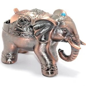 Metal Fil Figürlü Küllük Model 1