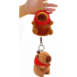 DMR Accessoire Kapibara Çilek Anahtarlık Çilekli Kapibara