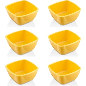 Kırılmaz Sosluk Seti 6’lı – Kahvaltılık, Reçellik, Meze ve Tatlı Servis Kabı | Isıya Dayanıklı Polikarbon Mini Kase | Ev ve Restoran Için