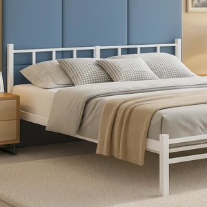 Titan Çift Kişilik Metal Karyola 160 x 200 Beyaz