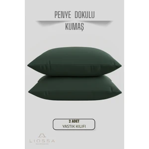 Premium Softtouch™ | 2’li Penye Yastık Kılıfı Seti | %100 Pamuk | 50X70 cm | Fermuarlı | Jersey Kumaş