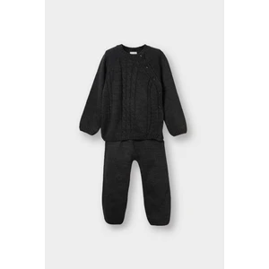 Erkek Bebek 2'li Takım Triko Kazak Alt C9589A525WN