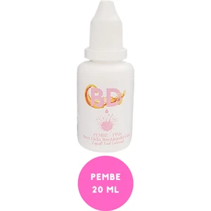Deniz Parti Bd Sıvı Gıda Boyası 20 ml Pembe
