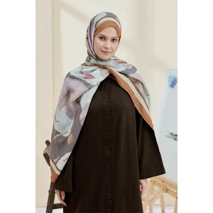 Gelincik Desen Bambu Şal