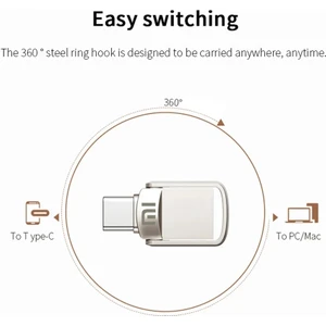 2tb Typc-E Uyumluhem Telefona Hem Bilgisayara Takılabilen Veriaktarımı Flash Bellek