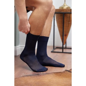 Katia & Bony Merserize Fileli Erkek Soket Çorap Lacivert