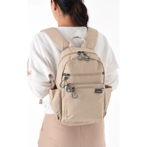 Rky Serenity Sanmorris Unisex Suya Dayanıklı Paraşüt Kumaş 4 Bölmeli Laptop Bölmeli Günlük Kullanım Sırt Çantası