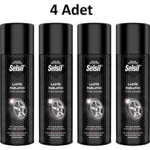 Lastik Parlatıcı 500 ml 4 Adet