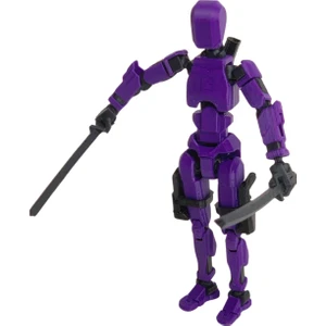 DUMMY13 Aksiyon Figür Robot - Tüm Eklemleri Hareketli  (Aksesuarlar Dahil)