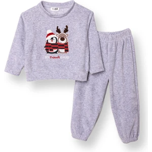 Hellobaby Kadife Pijama Takımı