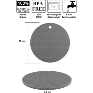 Silikon Nihale Kalburastı Kalıbı KIRMIZI