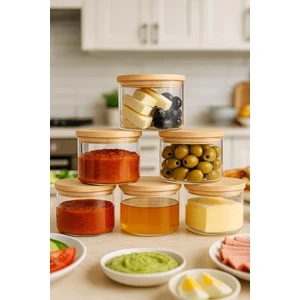 Noah Exclusive Noah Exclusıve 400 cc Sade Ahsap Kapaklı 6 Lı Kahvaltılık 90 x 70