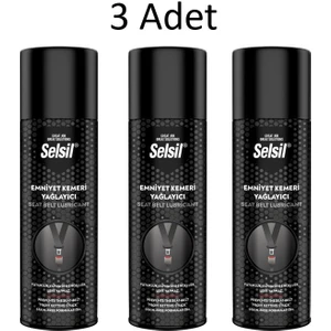 Emniyet Kemeri Yağlayıcı 3 Adet