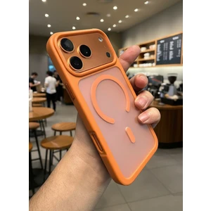 iPhone 17 Pro Max Kılıf Kamera Çıkıntılı Magsafe Şarj Destekli Yumuşak Kenarlı Mat Kapak