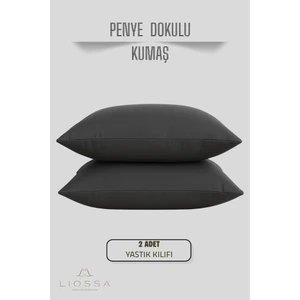 Premium Softtouch™ | 2’li Penye Yastık Kılıfı Seti | %100 Pamuk | 50X70 cm | Fermuarlı | Jersey Kumaş