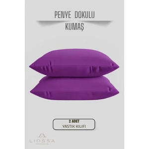 Premium Softtouch™ | 2’li Penye Yastık Kılıfı Seti | %100 Pamuk | 50X70 cm | Fermuarlı | Jersey Kumaş
