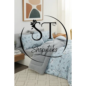 Çift Kişilik Çiçekli Welsoft Uyku Seti Çift Taraflı 195X215 (Polarlı)