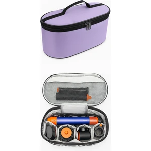 Dys Case Dyscase, Dys Airwrap Çantası ve Tüm Saç Şekillendiriciler Için Özel Bölmeli Extra Koruyuculu Çanta Seyahat