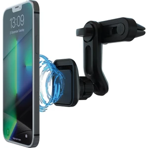 PBS141 Manyetik Telefon Tutucu 360 Derece Hareketli Çift Sabitleyicili Siyah