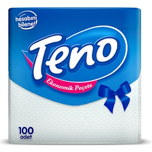 4 Adet   Teno Peçete 100'LÜ
