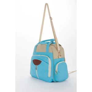 Anne Bebek Bakım Sırt Çantası Geniş Hacimli 3 Termal Gözlü Puset Askı Aparatlı Su Geçirmez Çok Bölmeli Fonksiyonel Omuz Çantası