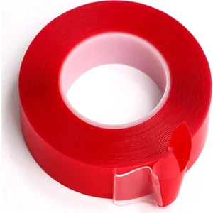 2 Metre Şeffaf Ekstra Güçlü Banyo Mutfak Posta Ofis Çift Taraflı Akrilik Silikon Vhb Bant (K95)