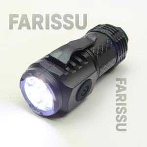 212 Farissu 3  Güçlü Mini El Feneri Şarj Edilebilir Type-C