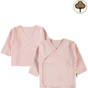 Civil Baby Bebek Organik İç Dış Zıbın Takımı 0-1 Ay Pembe