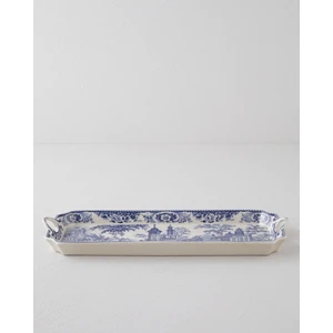 English Home Preston Stoneware Kayık Tabak 38 cm Bordo