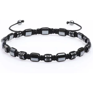 Sırlı Taş Varisit, Hematit Doğal Taş Bileklik, Erkek Bileklik, Tasarım Bileklik, İpli Ayarlanabilir
