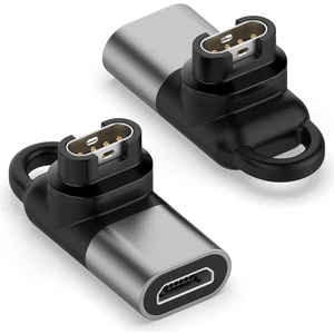 Caseonn Garmin Forerunner 745 Taşınabilir Şarj Dönüştürücü Adaptörü Micro USB
