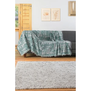 Rell Home Pamuklu Lüks Kaymaz Koltuk Örtüsü | Koltuk Şalı | Çok Amaçlı Örtü