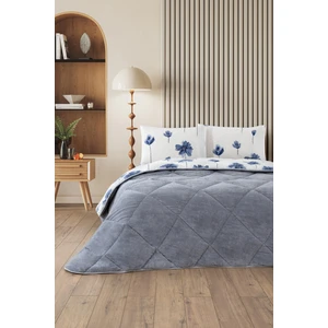 Nordelle Çift Kişilik Wellsoft Yorgan Uyku Seti Lastikli Çarşaf+Yastık Kılıflı Çift Kişilik Uyku Set