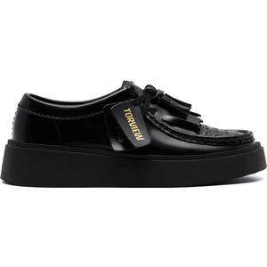 Deri Siyah Kadın Loafer Torview W