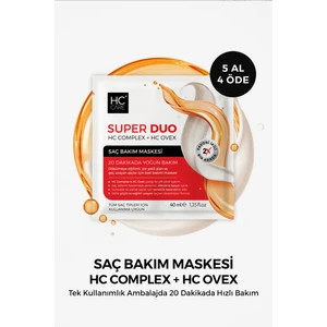 Hc Super Duo Saç Bakım Maskesi - 40 Ml.